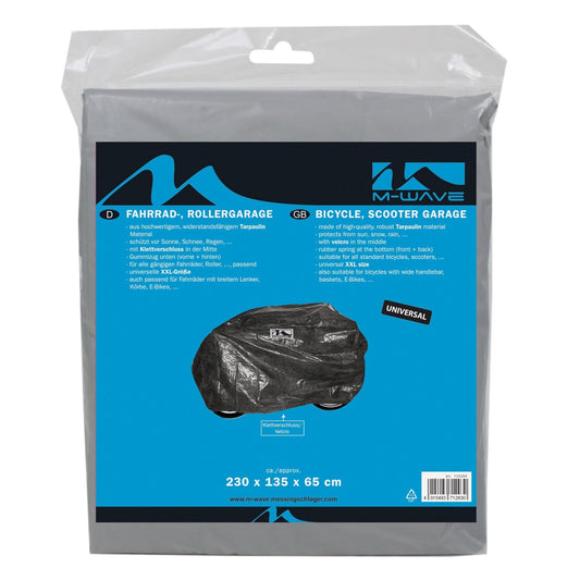 M-Wave Fahrradgarage schwarz