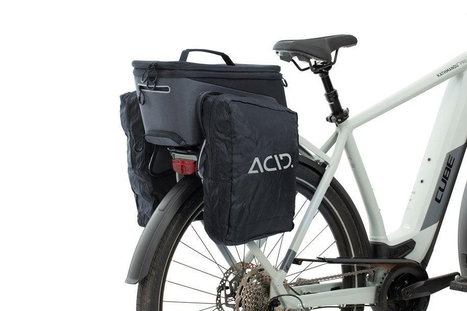 gepäcktaschen mountainbike Acid Gepäckträgertasche CITY 8+7 RILink