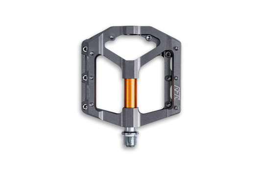 RFR Pedale Flat SLT 2.0 grey´n´orange