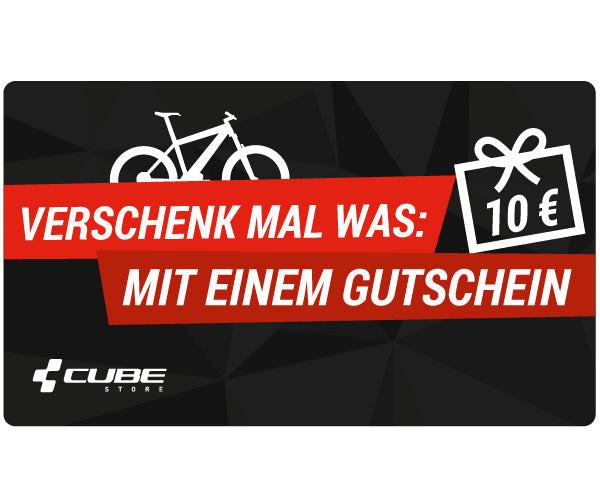 CUBE Store Gutschein – 10 €