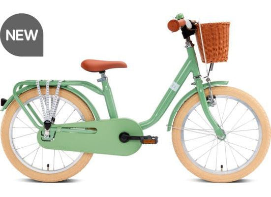 PUKY Steel Classic 18 - Retro grün.