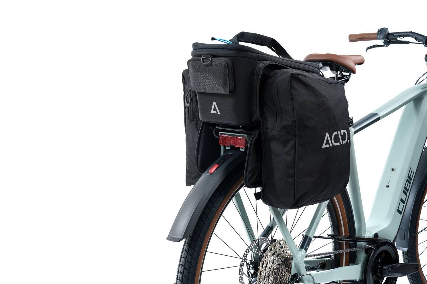 acid trunk 8 rilink fahrradtasche Acid Fahrradtasche TRUNK CITY 8+16 RILink black