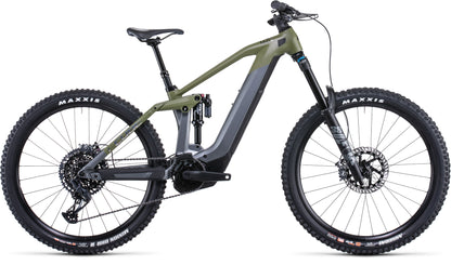 CUBE Stereo Hybrid 160 HPC TM 625 27.5 flashgrey´n´olive
