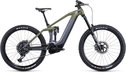 CUBE Stereo Hybrid 160 HPC TM 625 27.5 flashgrey´n´olive