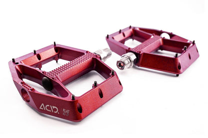 Acid Pedale FLAT A3-ZP red