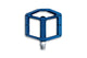 Acid Pedale FLAT A3-ZP blue