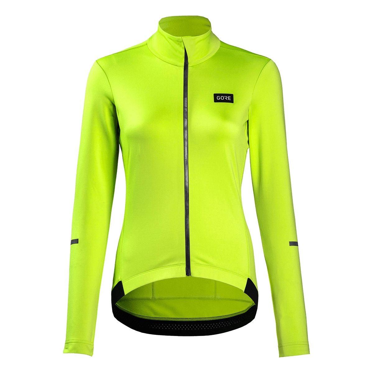 Gore Bike Wear Progress Thermo Jersey Womens neon yellow
