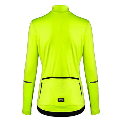 Gore Bike Wear Progress Thermo Jersey Womens neon yellow