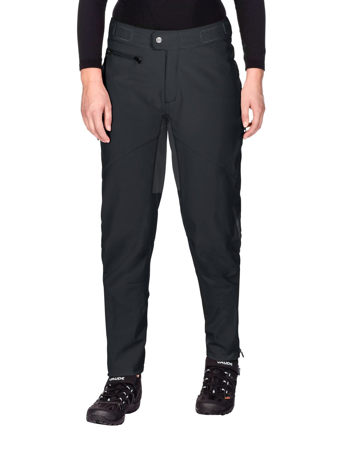 Vaude Women's Qimsa Softshell Pants II S/S black/black