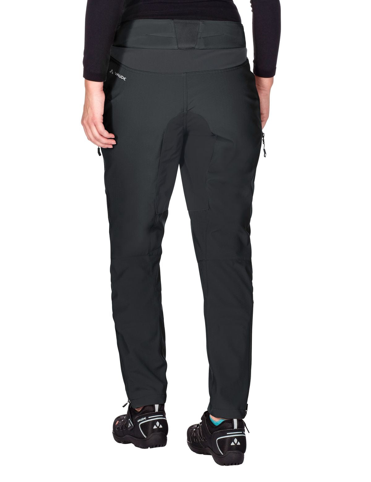 Vaude Women's Qimsa Softshell Pants II S/S black/black