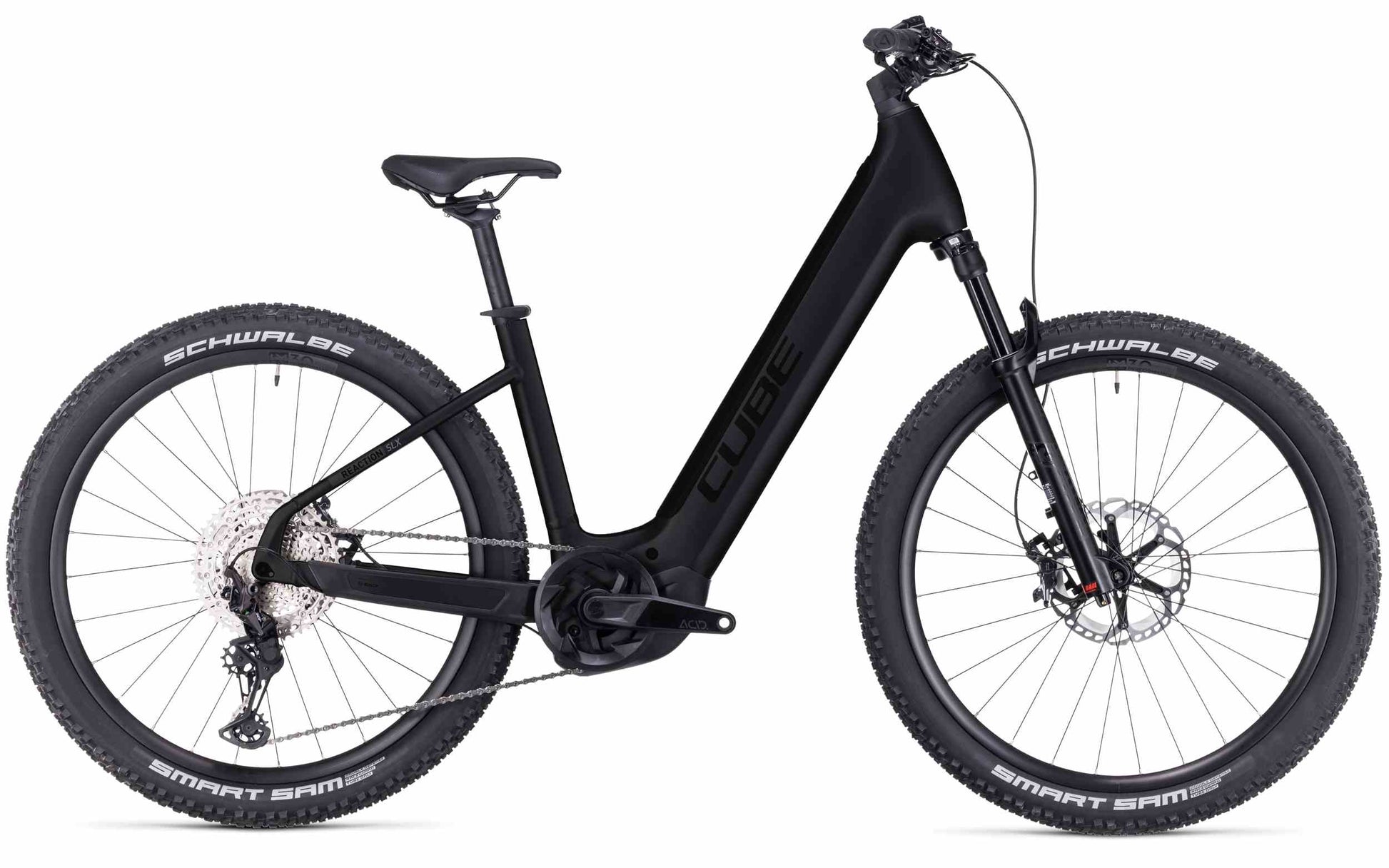 cube e bike mit rücktritt CUBE Reaction Hybrid SLX 750 black´n´reflex