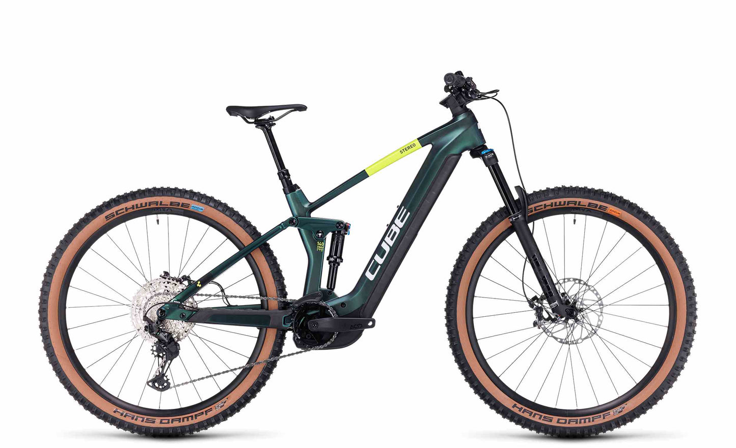 CUBE Stereo Hybrid 140 HPC SLX 750 goblin´n´yellow