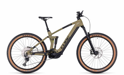 CUBE Stereo Hybrid 160 HPC Race 750 27.5 olive´n´green