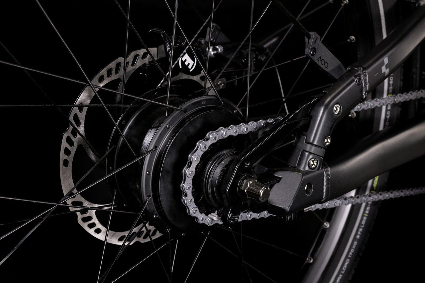 CUBE Cargo Hybrid 500 flashgrey´n´black.