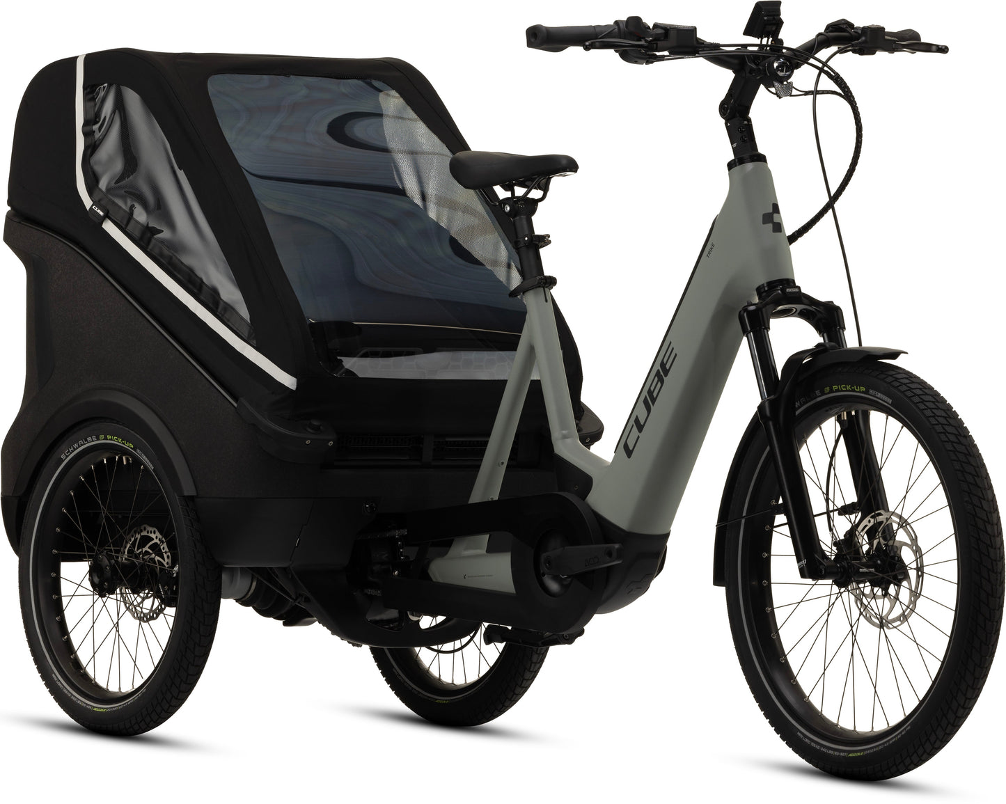 CUBE Trike Hybrid Family 750 swampgrey´n´reflex