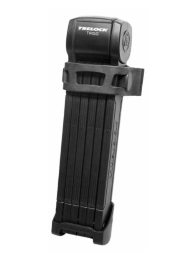 Trelock FS 380/100 TRIGO® L ZF 380 X-PRESS Smart-/Air-Tag black