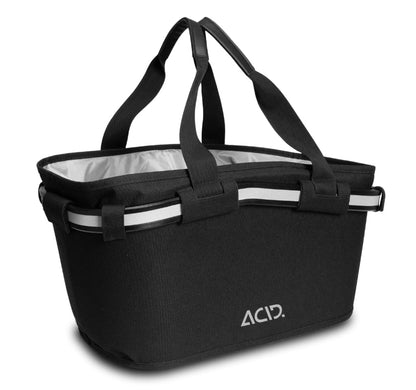 Acid Gepäckträgerkorb CITY 20 RILink black