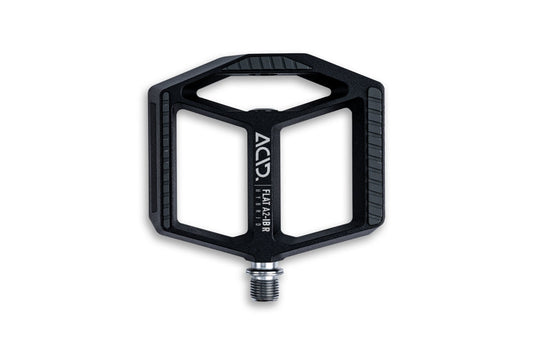 Acid Pedale FLAT A2-IB Hybrid R mit Reflektoren black