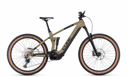 CUBE Stereo Hybrid 160 HPC Race 750 27.5 olive´n´green