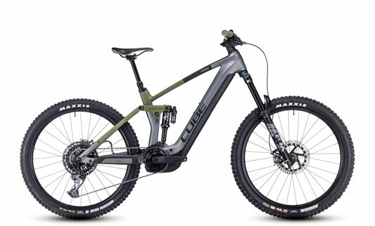 CUBE Stereo Hybrid 160 HPC TM 750 27.5 flashgrey´n´olive