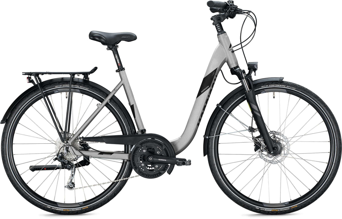 MORRISON T 5.0 PLUS grey - black, glossy.