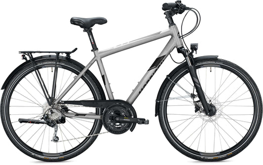 MORRISON T 5.0 PLUS grey - black, glossy
