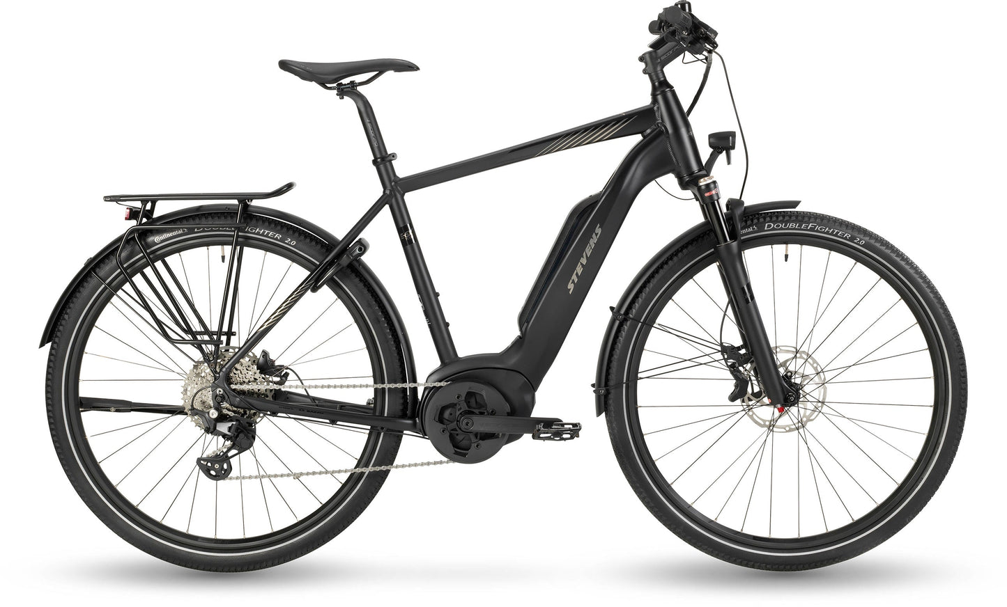 STEVENS E-6X Tour Gent stealth black
