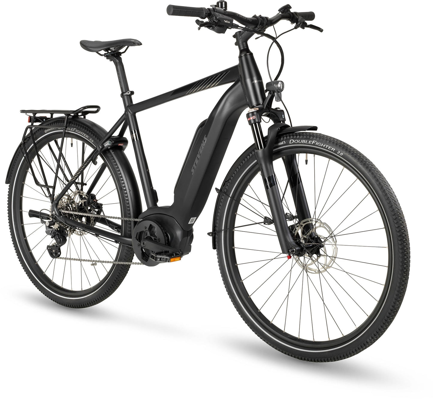 STEVENS E-6X Tour Gent stealth black
