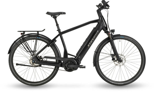 STEVENS E-Courier Luxe Gent stealth black