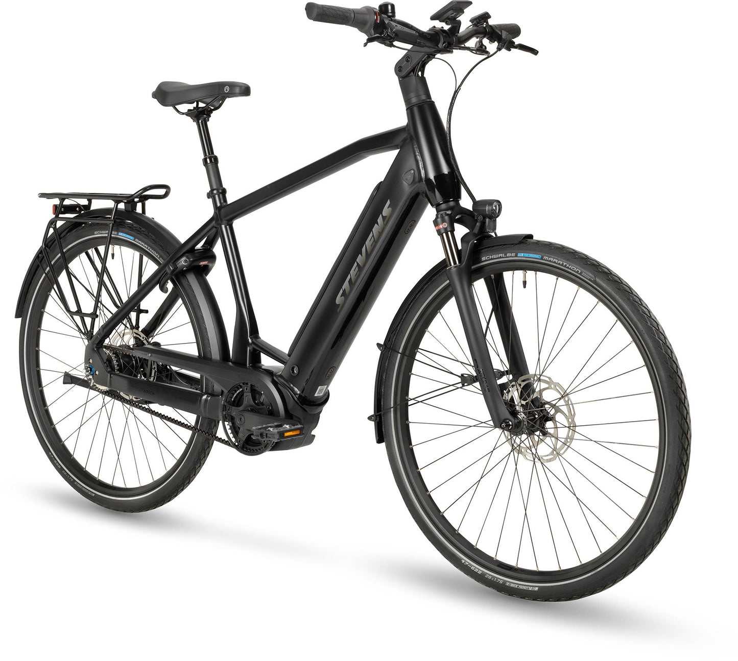 STEVENS E-Courier Luxe Gent stealth black