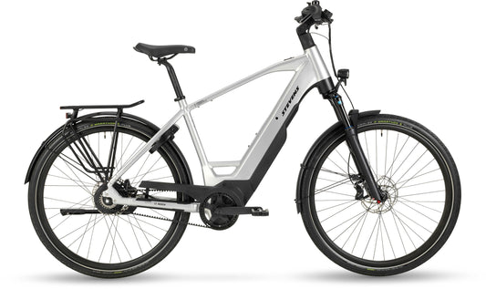STEVENS E-Courier Plus Gent Electric Silver
