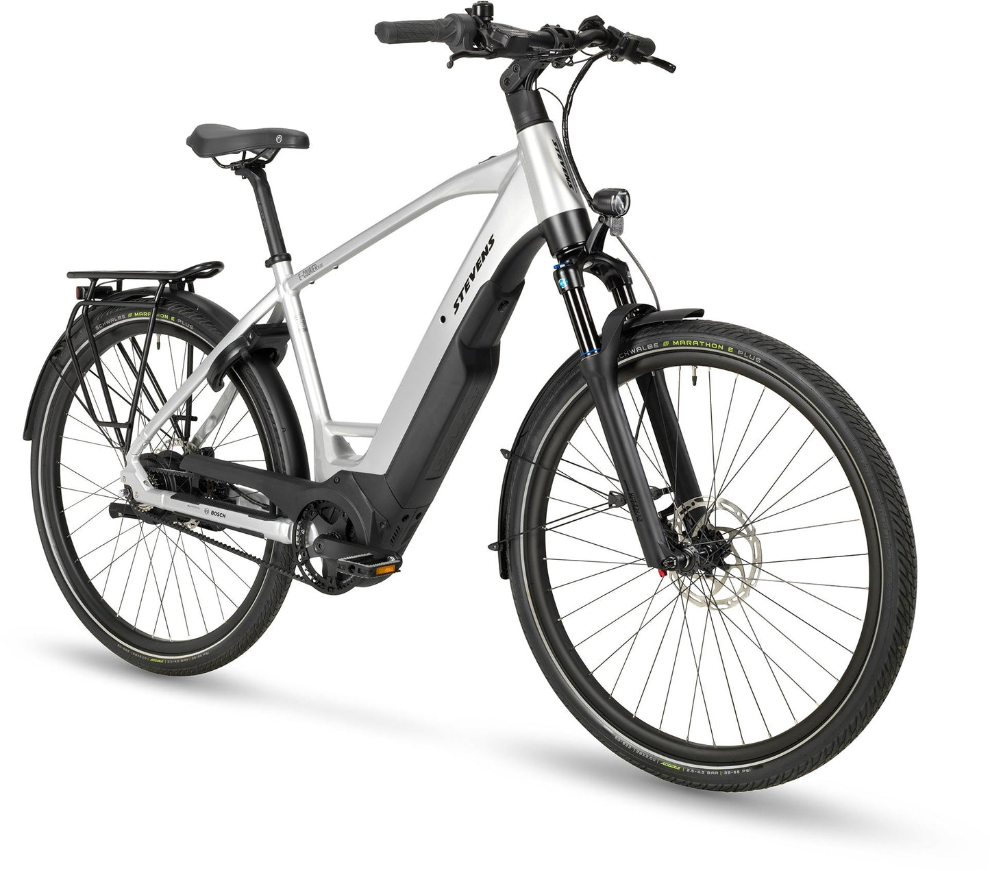 STEVENS E-Courier Plus Gent Electric Silver