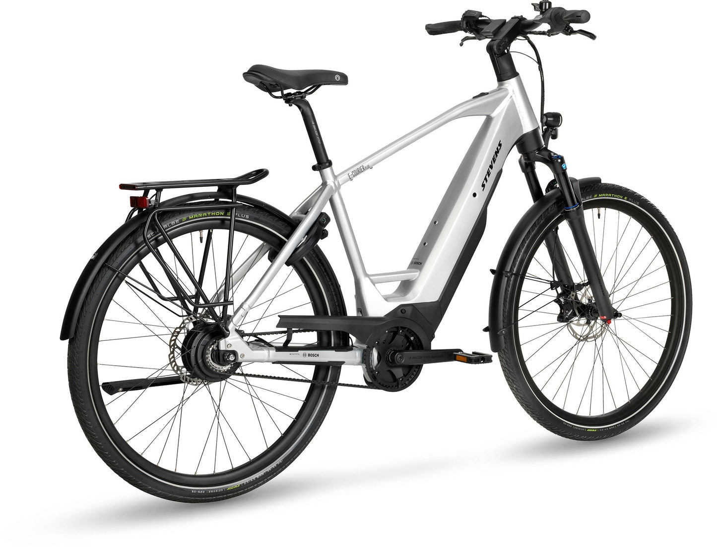 STEVENS E-Courier Plus Gent Electric Silver