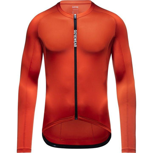 rennrad trikot herren orange Gore Bike Wear Trikot Langarm Torrent Herren Feuerball