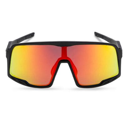 CHPO Brille Henrik black/red mirror.