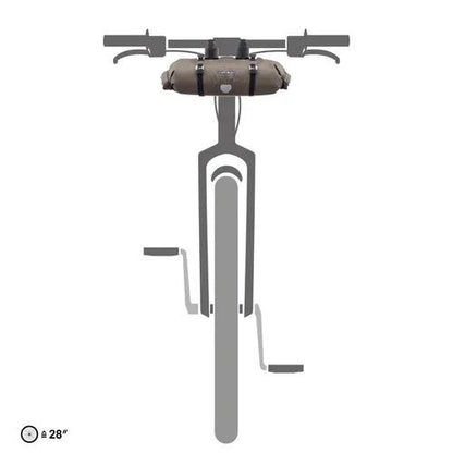 Ortlieb Handlebar-Pack  9 ltr dark sand.