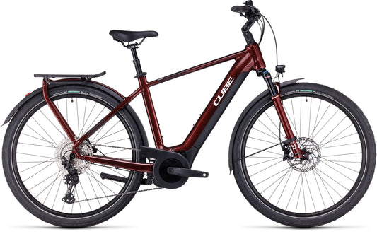 CUBE Touring Hybrid EXC 625 red´n´white