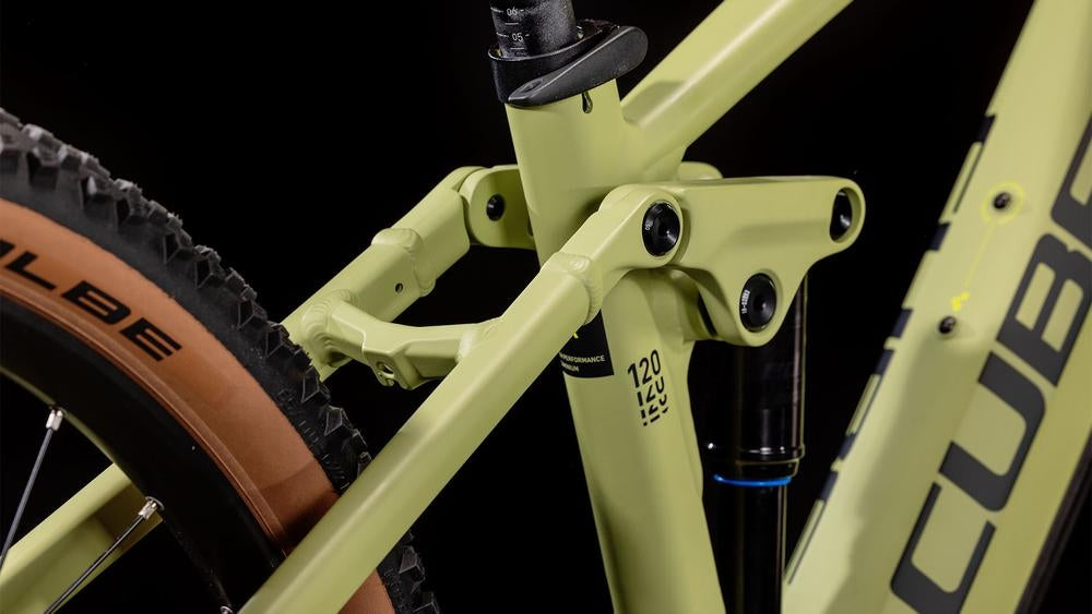 CUBE Stereo Hybrid 120 ONE 750 olive´n´green.