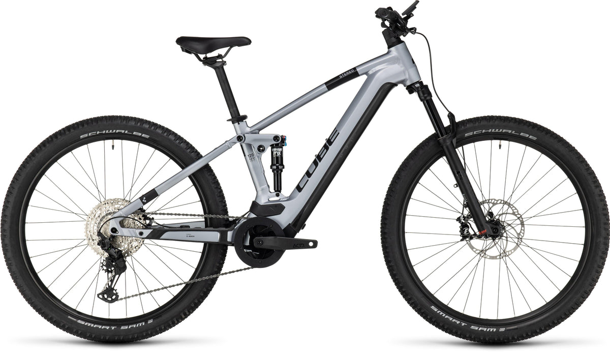 CUBE Stereo Hybrid 120 Race 750 polarsilver´n´black.