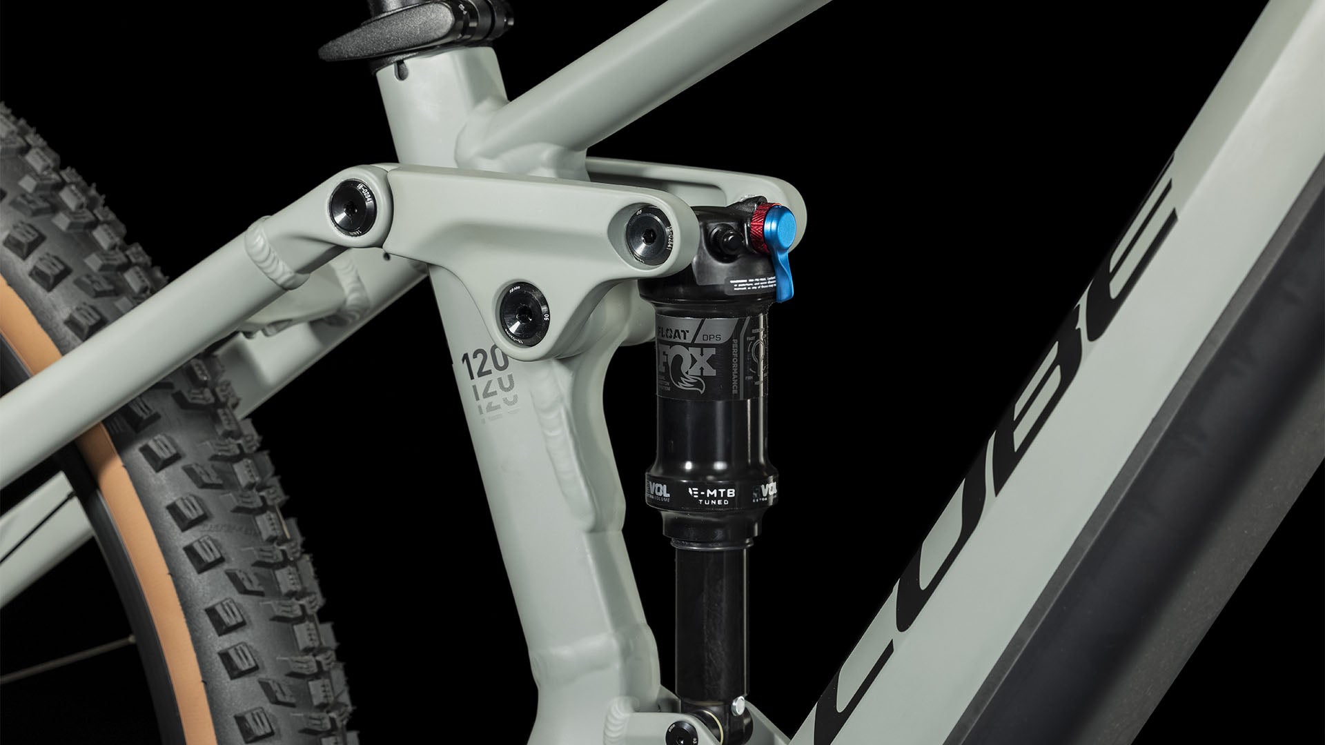 CUBE Stereo Hybrid 120 SLX 750 swampgrey´n´black.