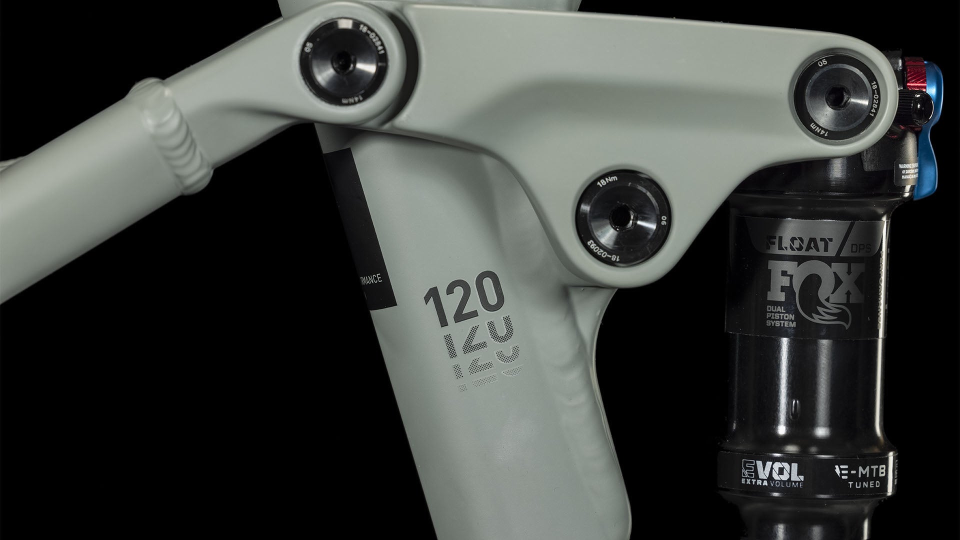 CUBE Stereo Hybrid 120 SLX 750 swampgrey´n´black.