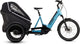 CUBE Trike Family Hybrid 750 blue'n'reflex, blaues E-Lastenrad mit wettergeschützter Kabine