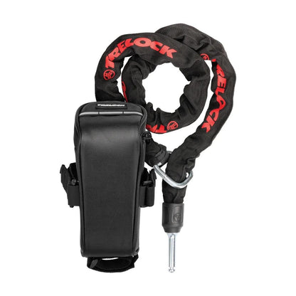 Trelock ZR 355/100/6 mit Satteltasche black.