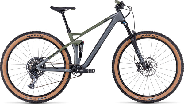 CUBE Stereo ONE22 HPC TM flashgrey´n´olive.
