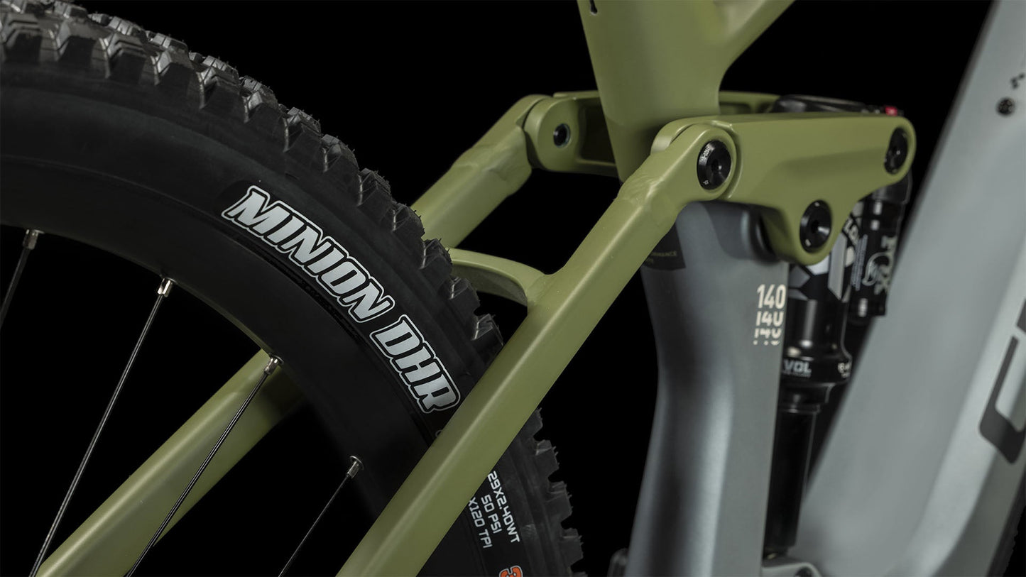 CUBE Stereo Hybrid 140 HPC TM 750 flashgrey´n´olive