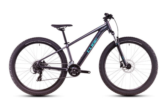 CUBE Acid 260 Disc galactic'n'cyan Mountainbike mit Scheibenbremsen und Federgabel