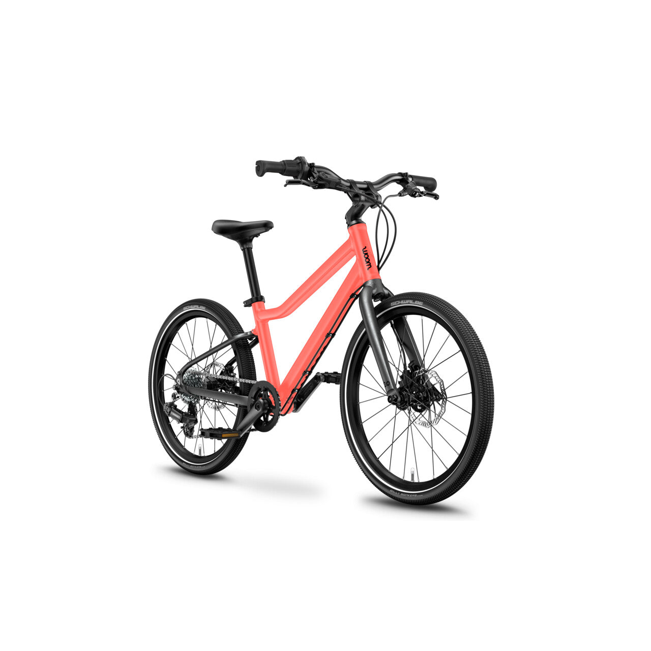 bulls fahrrad neon orange woom EXPLORE 4 neon coral