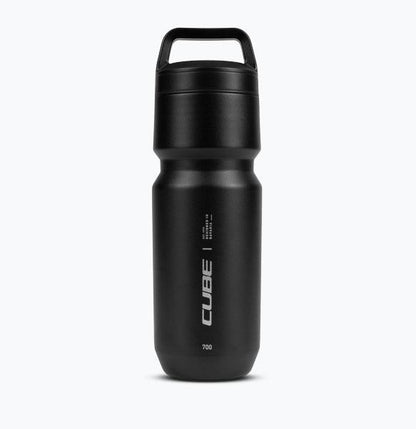 CUBE Edelstahlflasche Arc 700 black.
