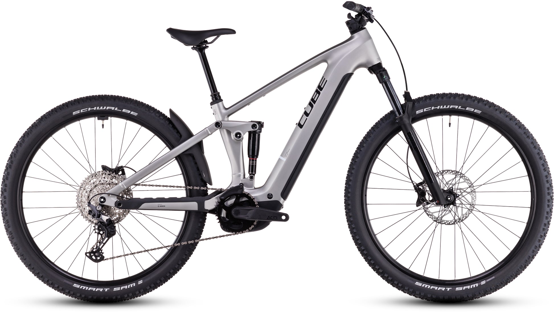 cube e bike silber CUBE Stereo Hybrid ONE22 Race 800 silver´n´black