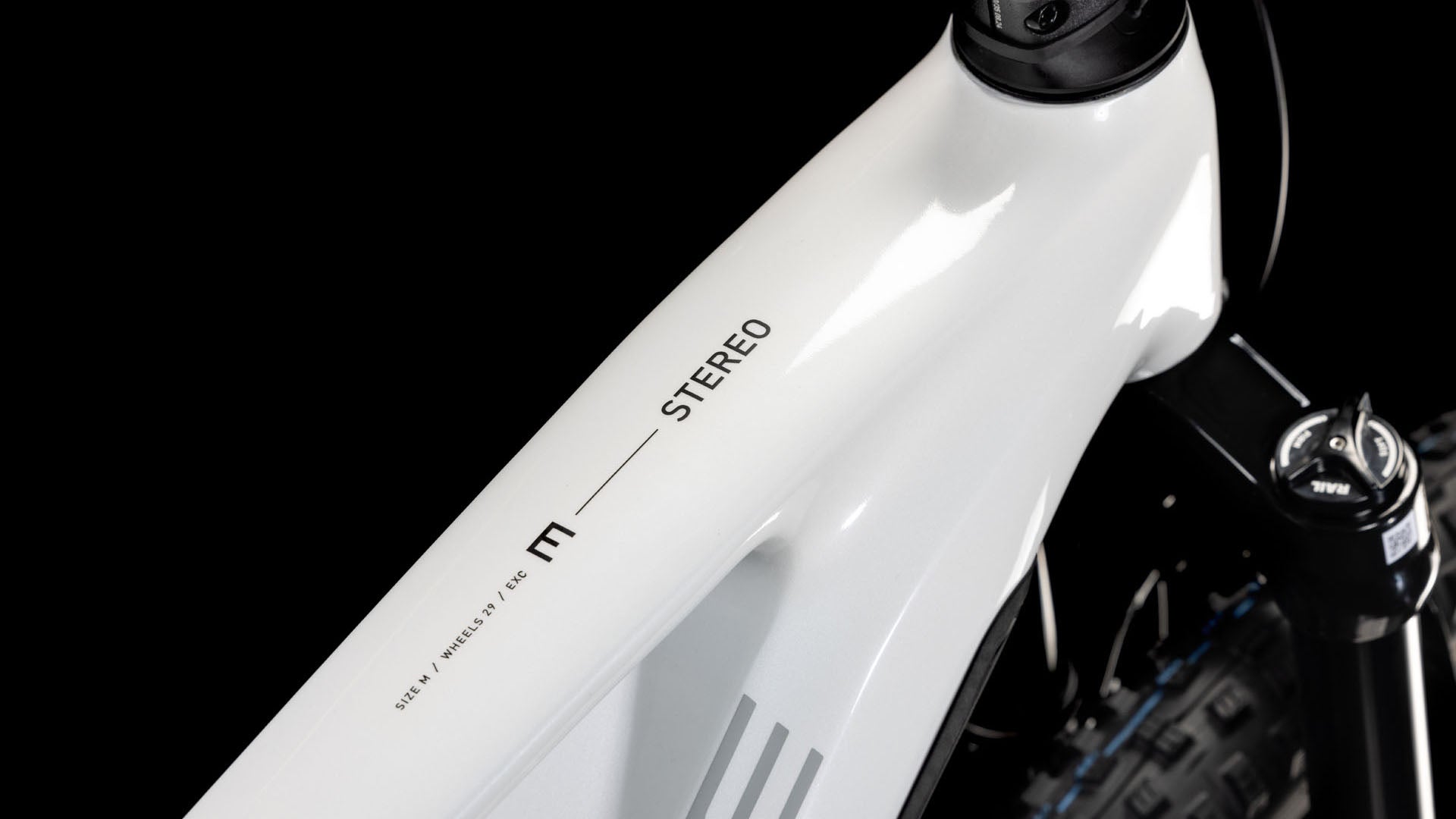 CUBE Stereo Hybrid ONE44 EXC 800 metallicwhite´n´black.